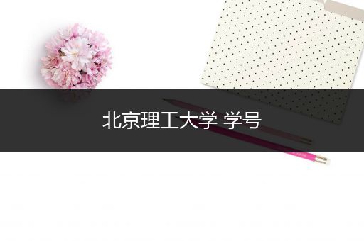 北京理工大学 学号
