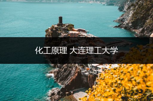 化工原理 大连理工大学