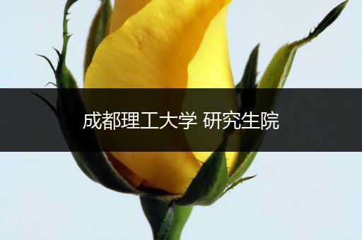 成都理工大学 研究生院