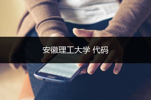 安徽理工大学 代码